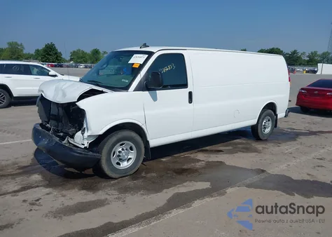 2017 Chevrolet Express 3500 Work Van from USA, damaged, VIN 1GCZGHFG4H1337704